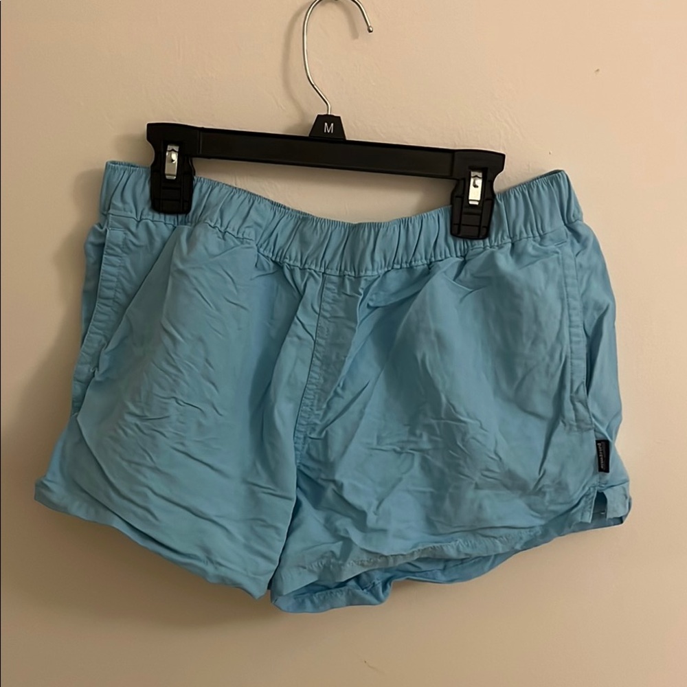 Women's Patagonia Light Blue Watet Shorts